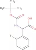 (2S)-2-{[(tert-Butoxy)carbonyl]amino}-2-(2-fluorophenyl)acetic acid