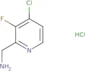 (4-Chloro-3-fluoropyridin-2-yl)methanamine hydrochloride