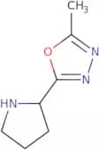 2-Methyl-5-[(2S)-pyrrolidin-2-yl]-1,3,4-oxadiazole