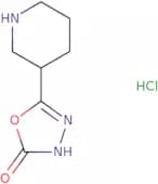 5-(Piperidin-3-yl)-2,3-dihydro-1,3,4-oxadiazol-2-one hydrochloride