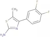4-(3,4-Difluorophenyl)-5-methyl-1,3-thiazol-2-amine
