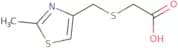 2-{[(2-Methyl-1,3-thiazol-4-yl)methyl]sulfanyl}acetic acid