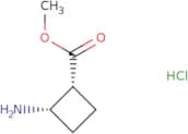 rac-methyl (1R,2S)-2-aminocyclobutane-1-carboxylate hydrochloride, cis