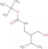 tert-Butyl N-[3-hydroxy-2-(propan-2-yl)propyl]carbamate