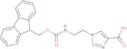1-[2-({[(9H-Fluoren-9-yl)methoxy]carbonyl}amino)ethyl]-1H-imidazole-4-carboxylic acid