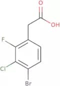 2-(4-Bromo-3-chloro-2-fluorophenyl)acetic acid
