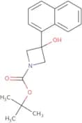 tert-Butyl 3-hydroxy-3-(naphthalen-1-yl)azetidine-1-carboxylate