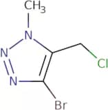 4-Bromo-5-(chloromethyl)-1-methyl-1H-1,2,3-triazole
