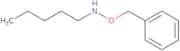 (Benzyloxy)(pentyl)amine