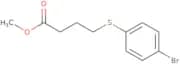 Methyl 4-[(4-bromophenyl)sulfanyl]butanoate