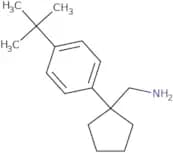 [1-(4-tert-Butylphenyl)cyclopentyl]methanamine