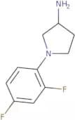 1-(2,4-Difluorophenyl)pyrrolidin-3-amine