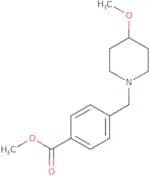 Methyl 4-[(4-methoxypiperidin-1-yl)methyl]benzoate