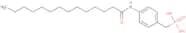 p-((4-((1-Oxotetradecyl)amino)phenyl)methyl)-phosphonic acid