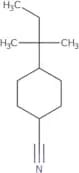4-(2-Methylbutan-2-yl)cyclohexane-1-carbonitrile