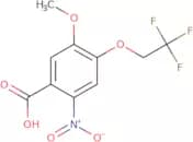 5-Methoxy-2-nitro-4-(2,2,2-trifluoroethoxy)benzoic acid