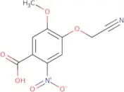 4-(Cyanomethoxy)-5-methoxy-2-nitrobenzoic acid