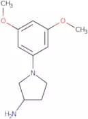 1-(3,5-Dimethoxyphenyl)pyrrolidin-3-amine