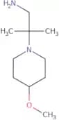2-(4-Methoxypiperidin-1-yl)-2-methylpropan-1-amine