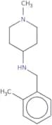 1-Methyl-N-[(2-methylphenyl)methyl]piperidin-4-amine