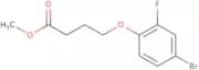 Methyl 4-(4-bromo-2-fluorophenoxy)butanoate