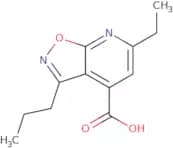 6-Ethyl-3-propyl-[1,2]oxazolo[5,4-b]pyridine-4-carboxylic acid