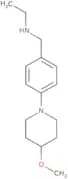 Ethyl({[4-(4-methoxypiperidin-1-yl)phenyl]methyl})amine