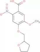 5-Methoxy-2-nitro-4-(oxolan-2-ylmethoxy)benzoic acid