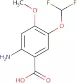 2-Amino-5-(difluoromethoxy)-4-methoxybenzoic acid