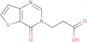 3-{4-Oxo-3H,4H-thieno[3,2-d]pyrimidin-3-yl}propanoic acid