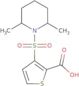 3-[(2,6-Dimethylpiperidin-1-yl)sulfonyl]thiophene-2-carboxylic acid