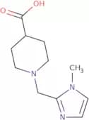 1-[(1-Methyl-1H-imidazol-2-yl)methyl]piperidine-4-carboxylic acid