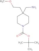 tert-Butyl 4-(aminomethyl)-4-(2-methoxyethyl)piperidine-1-carboxylate