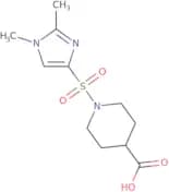 1-[(1,2-Dimethyl-1H-imidazol-4-yl)sulfonyl]piperidine-4-carboxylic acid