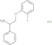 1-(2-Amino-2-phenylethoxy)-2-fluorobenzene hydrochloride