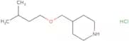 4-[(3-Methylbutoxy)methyl]piperidine hydrochloride