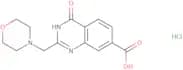 2-(Morpholin-4-ylmethyl)-4-oxo-3,4-dihydroquinazoline-7-carboxylic acid hydrochloride
