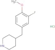 4-(3-Fluoro-4-methoxy-benzyl)-piperidine hydrochloride