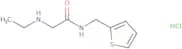 2-(Ethylamino)-N-(thiophen-2-ylmethyl)acetamide hydrochloride