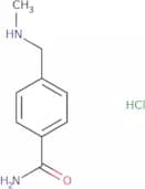 4-[(Methylamino)methyl]benzamide hydrochloride