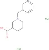 1-(Pyridin-3-ylmethyl)piperidine-3-carboxylic acid dihydrochloride