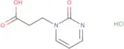 3-(2-Oxo-1,2-dihydropyrimidin-1-yl)propanoic acid hydrochloride