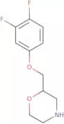 2-(3,4-Difluorophenoxymethyl)morpholine