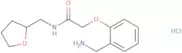 2-[2-(Aminomethyl)phenoxy]-N-(oxolan-2-ylmethyl)acetamide hydrochloride