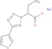 Sodium 2-[5-(thiophen-3-yl)-2H-1,2,3,4-tetrazol-2-yl]butanoate