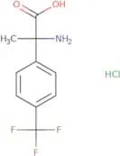 2-Amino-2-[4-(trifluoromethyl)phenyl]propanoic acid hydrochloride