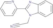 2-(2-(Pyridin-2-yl)-1H-benzo[D]imidazol-1-yl)acetonitrile