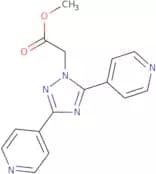 Methyl 2-(3,5-di(pyridin-4-yl)-1H-1,2,4-triazol-1-yl)acetate