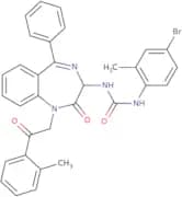 N-(2,5-diaza-2-(2-(2-methylphenyl)-2-oxoethyl)-3-oxo-6-phenylbicyclo[5.4.0]undeca-1(7),5,8,10-tetr…