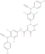 Diclazuril 6-carboxylic acid [(4-chlorophenyl)cyanomethyl]-2,6-dichlorophenyl-4-amide